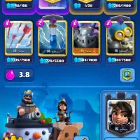 اکانت کلش رویال لول 58|کنسول، بازی ویدئویی و آنلاین|اردبیل, |دیوار