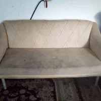 یه دست مبل ۵ نفره وبه مبل تکی|مبلمان خانگی و میز عسلی|فاضل آباد, |دیوار