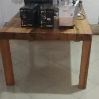 میز نهار خوری/میز کار با چوب روس و گردو ، سفارشی|میز و صندلی غذاخوری|تهران, امام زاده حسن|دیوار