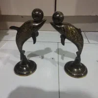 دلفین جفتی برنز هندی