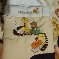 قنداق فرنگی و سرویس خواب نوزاد|اسباب و اثاث بچه|فولادشهر, A4|دیوار