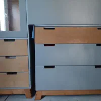 سرویس چوب اتاق کودک|تخت و سرویس خواب|تنکابن, |دیوار