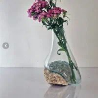 گلدان سنگی و شیشه ای|صنایع دستی و سایر لوازم تزئینی|کلات (خراسان), |دیوار