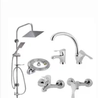 شیر ظرفشویی دوش روشویی سرویس علم دوش شیلنگ توالت|مصالح و تجهیزات ساختمان|مشکین‌دشت, |دیوار