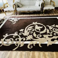 دوعدد فرش طرح گلیم نه متری سالم