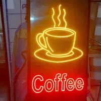 تابلوسازی / ال ای دی ، چشمک زن/ کافه ، قهوه و سایر