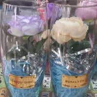 گل شیشه ای واسه روز مادر