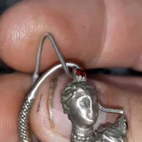 گوشواری نقره کهنه|جواهرات|کرمانشاه, |دیوار