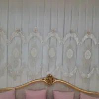 پرده مدل کتیبه ای درحدنوسالم