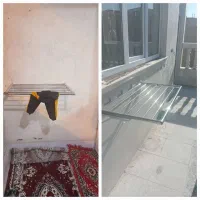 بندرخت تاشودیواری تمام استیل