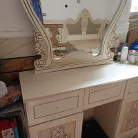 سرویس تخت خواب با کمد و تخت و اینه|تخت و سرویس خواب|خاش, |دیوار