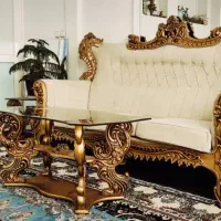 مبل سلطنتی ۹نفره|مبلمان خانگی و میز عسلی|تهران, سلسبیل شمالی|دیوار