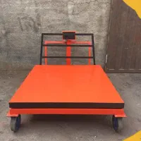 ترازو باسکول ۸۰۰کیلو و۲تن چرخدار