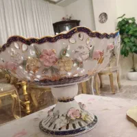 میوه خوری گل برجسته چینی اندازه بزرگ|ظروف سرو و پذیرایی|تهران, بهاران|دیوار