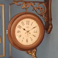 ساعت دیواری دوطرفه