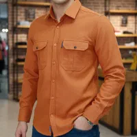 پیراهن کتان دوجیب پسرانه و مردانه