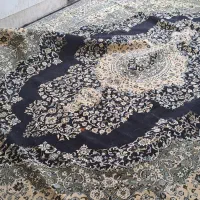 فرش ۱۲متری سرمه ای