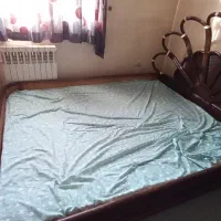 تخت خواب با چوب طبیعی