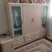 دو عدد تخت  سرویس تخت وکمدنوجوان ام دی اف ترک