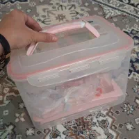 سرویس صبحانه خوری مسافرتی لیمون شش نفره|ظروف نگهدارنده، پلاستیکی، یک‌بارمصرف|شهریار, شهریار|دیوار