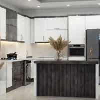 mdf ام دی اف کابینت اشکاف چوب|خدمات پیشه و مهارت|مشهد, فدک|دیوار