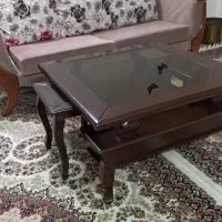 میز جلو مبلی به همراه دو تا عسلی|مبلمان خانگی و میز عسلی|تهران, جلیلی|دیوار