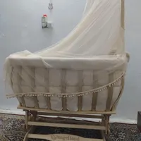 تخت و گهواره کنار مادر برندمعتبر آنجل لندچوب روسی