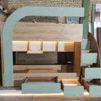 تخصصی ترین تولیدی تخت دو طبقه ژورنالی|تخت و سرویس خواب|زاهدان, |دیوار