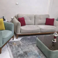 مبل راحتی با پاف|مبلمان خانگی و میز عسلی|تهران, شهرک دریا|دیوار