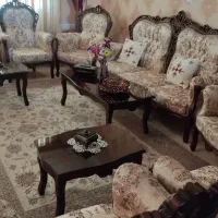 فروش یک دست مبل سلطنتی|مبلمان خانگی و میز عسلی|چابهار, |دیوار