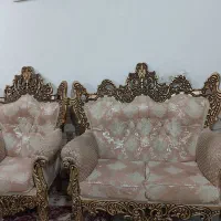 مبل سلطنتی 7نفره|مبلمان خانگی و میز عسلی|پیشوا, |دیوار