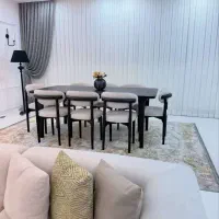 میزوصندلی نهار خوری خام وتکمیل|میز و صندلی غذاخوری|مشهد, گرجی علیا|دیوار