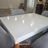 میز نهار خوری چهار نفره در حد نو|میز و صندلی غذاخوری|رشت, دیلمان|دیوار