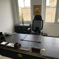 میز مدیریت همراه صندلی مدیریت نو|مبلمان اداری|تهران, سهروردی|دیوار