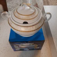 سوپ خوری چینی توس یک جفت