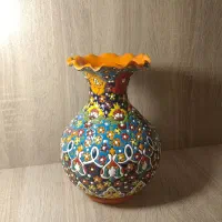 گلدان سفالی میناکاری نو