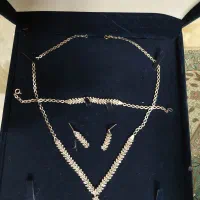 سرویس طلا سفید  کم اجرت