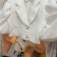 پیراهن سفید مجلسی