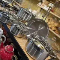 سرویس قابلمه استیل 9 پارچه کرکماز ترکیه اصل