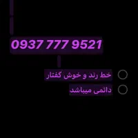 خط رند دائمی ایرانسل 09377779521