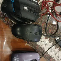 ۳ عدد موس گیمینگ و معمولی|قطعات و لوازم جانبی رایانه|مشهد, شهید فرامرز عباسی|دیوار