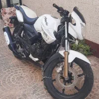 موتور مزایده اپاچی ۹۱ سالم با شرایط و قسطی