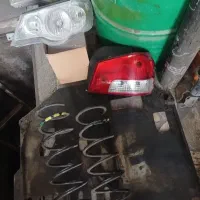 سینی پژو،زاپاس پیکان،فنرپژو،ظبط،چراغ۱۳۲