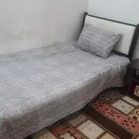 تخت فلزی یه نفره|تخت و سرویس خواب|قم, سراجه (۱۵ خرداد)|دیوار