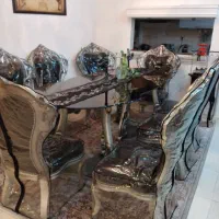 مبل ۹نفره و میزغذاخوری ۸ نفره