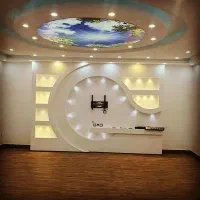 کناف سقف کاذب پی وی سی دیوار پوش کاغذ دیواری ماربل