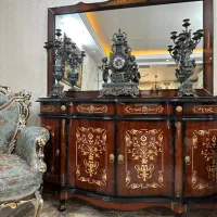 بوفه دکوره آیینه کنسول ساعت شمعدان|بوفه، ویترین، کنسول|تهران, آهنگ|دیوار