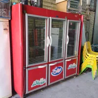 یخچال ویترینی ۶ درب دو طرف نما