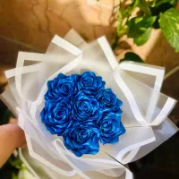دسته گل روبانی اقتصادی /باکس پول/|گل مصنوعی|مشهد, طلاب|دیوار