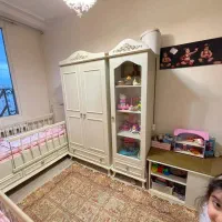 سرویس تخت و کمد کودک چوبی|تخت و صندلی بچه|تهران, فردوس|دیوار